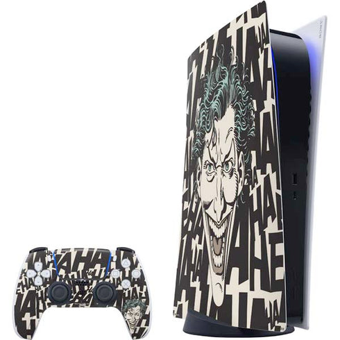 DC Comics The Joker Vintage Laughing PS5 Digital Edition Bundle Skin