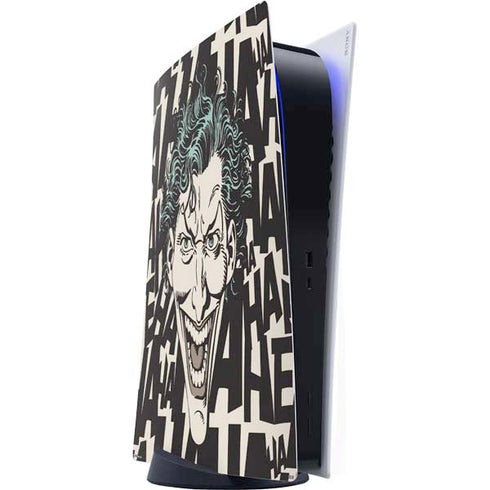 DC Comics The Joker Vintage Laughing PS5 Digital Edition Console Skin