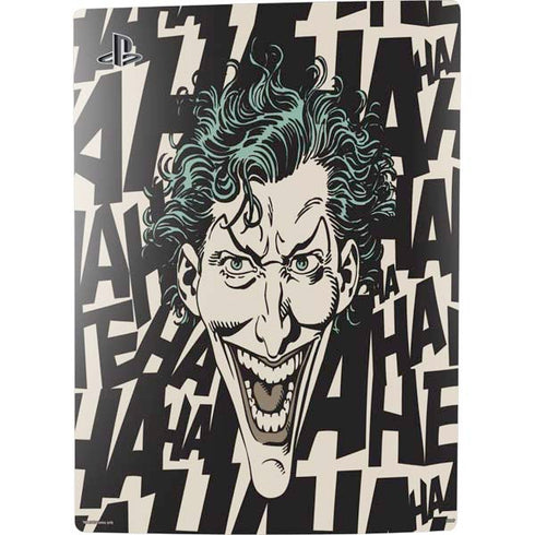 DC Comics The Joker Vintage Laughing PS5 Digital Edition Console Skin