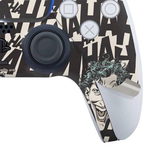 DC Comics The Joker Vintage Laughing PS5 Controller Skin