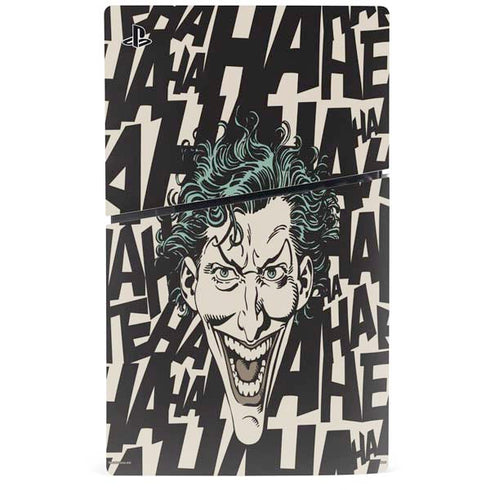 DC Comics The Joker Vintage Laughing PS5 Slim Disk Bundle Skin