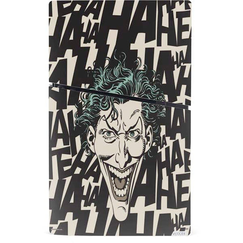 DC Comics The Joker Vintage Laughing PS5 Slim Digital Edition Bundle Skin