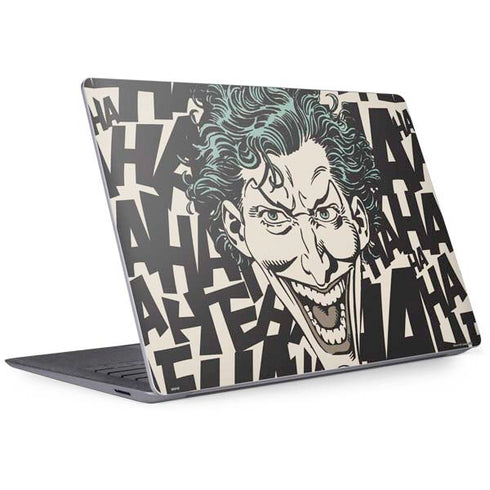 DC Comics The Joker Vintage Laughing Surface Laptop 3 13.5in Skin