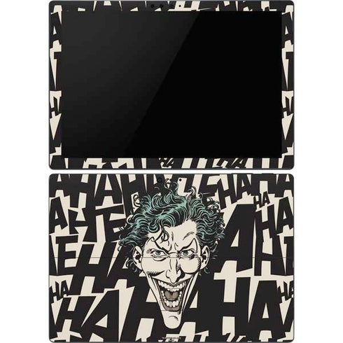 DC Comics The Joker Vintage Laughing Surface Pro 6 Skin