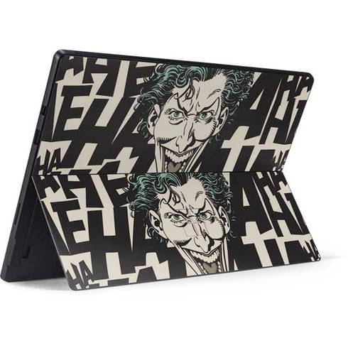 DC Comics The Joker Vintage Laughing Surface Pro 6 Skin
