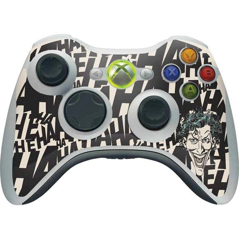 DC Comics The Joker Vintage Laughing Xbox 360 Wireless Controller Skin