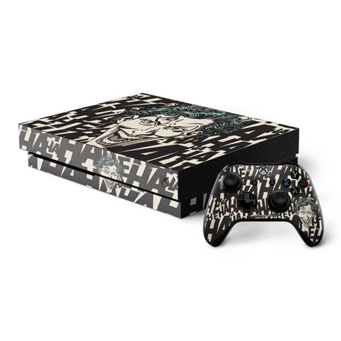 DC Comics The Joker Vintage Laughing Xbox One X Bundle Skin