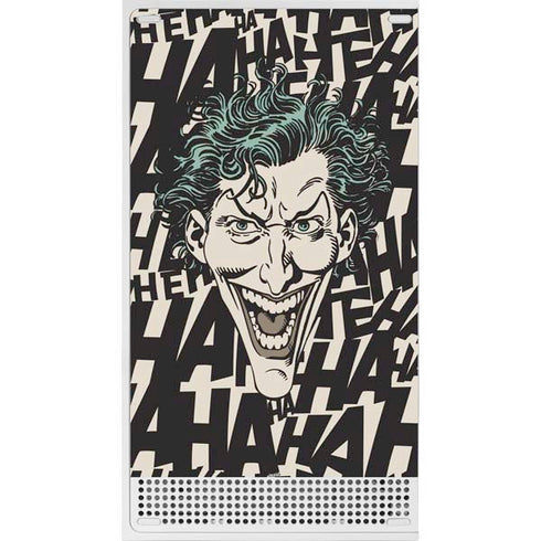DC Comics The Joker Vintage Laughing Xbox Series S Console Skin