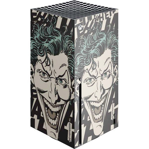 DC Comics The Joker Vintage Laughing Xbox Series X Console Skin