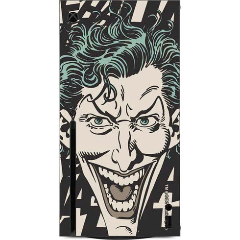 DC Comics The Joker Vintage Laughing Xbox Series X Console Skin