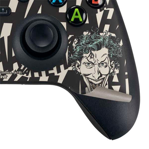 DC Comics The Joker Vintage Laughing Xbox Series X Controller Skin