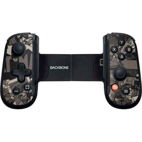 DC Comics The Joker Vintage Action pose pattern Backbone One for iPhone Game Controller Skin