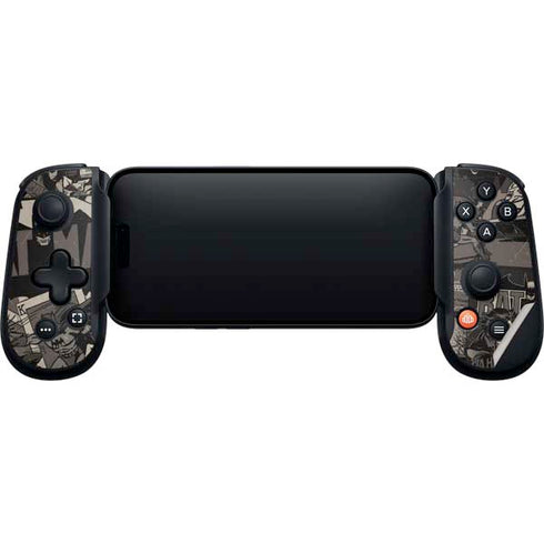 DC Comics The Joker Vintage Action pose pattern Backbone One for iPhone Game Controller Skin