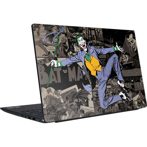 DC Comics The Joker Vintage Action pose pattern Dell Vostro Skin
