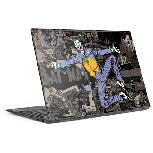 DC Comics The Joker Vintage Action pose pattern HP Envy Skin