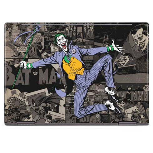 DC Comics The Joker Vintage Action pose pattern HP Envy Skin
