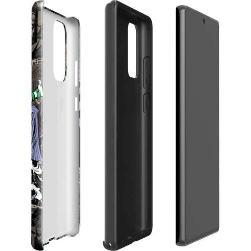 DC Comics The Joker Vintage Action pose pattern Galaxy Note20 5G Pro Case
