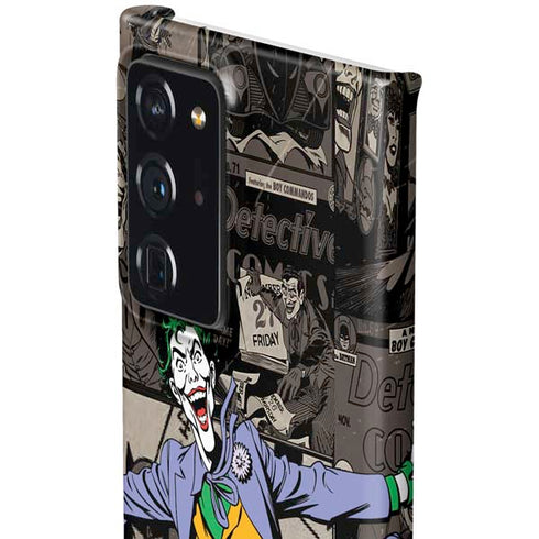 DC Comics The Joker Vintage Action pose pattern Galaxy Note20 Ultra 5G Lite Case