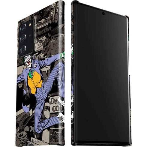 DC Comics The Joker Vintage Action pose pattern Galaxy Note20 Ultra 5G Lite Case
