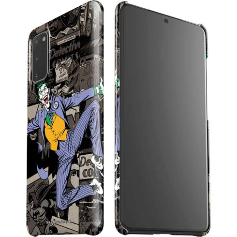 DC Comics The Joker Vintage Action pose pattern Galaxy S20 Lite Case
