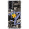 DC Comics The Joker Vintage Action pose pattern Galaxy S22 Clear Case