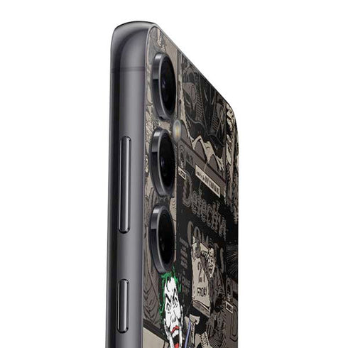 DC Comics The Joker Vintage Action pose pattern Galaxy S23 FE Skin