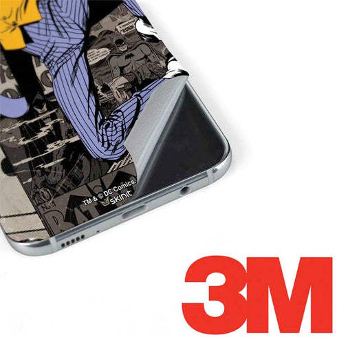 DC Comics The Joker Vintage Action pose pattern Galaxy S8 Skin
