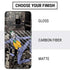 DC Comics The Joker Vintage Action pose pattern Galaxy S9 Skin