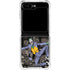 DC Comics The Joker Vintage Action pose pattern Galaxy Z Flip5 5G Clear Case