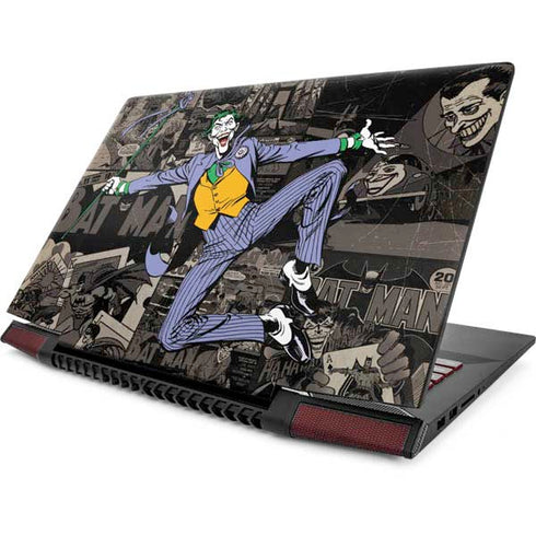 DC Comics The Joker Vintage Action pose pattern Lenovo IdeaPad Skin