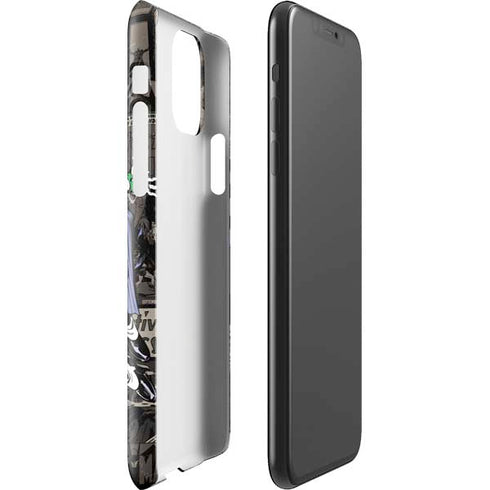 DC Comics The Joker Vintage Action pose pattern iPhone 11 Pro Max Lite Case