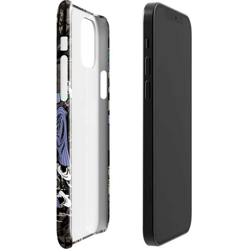 DC Comics The Joker Vintage Action pose pattern iPhone 12 Mini Lite Case