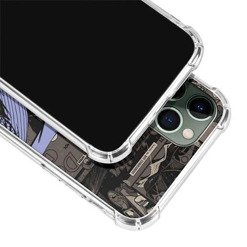 DC Comics The Joker Vintage Action pose pattern iPhone 12 Pro Max Clear Case