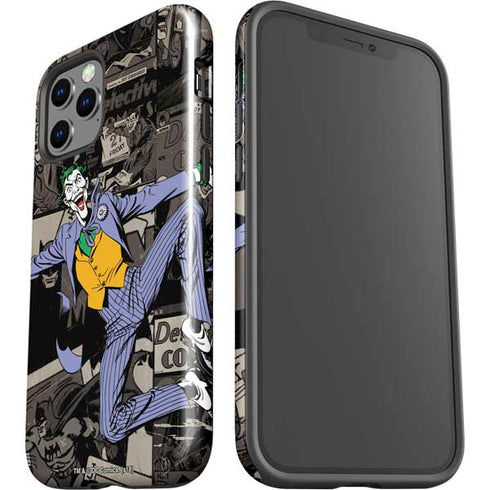 DC Comics The Joker Vintage Action pose pattern iPhone 12 Pro Max Impact Case
