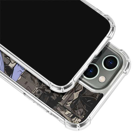 DC Comics The Joker Vintage Action pose pattern iPhone 13 Pro Clear Case