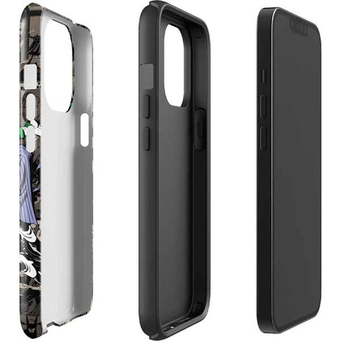 DC Comics The Joker Vintage Action pose pattern iPhone 13 Pro Impact Case