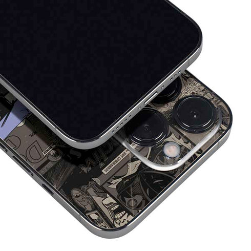 DC Comics The Joker Vintage Action pose pattern iPhone 14 Pro Skin