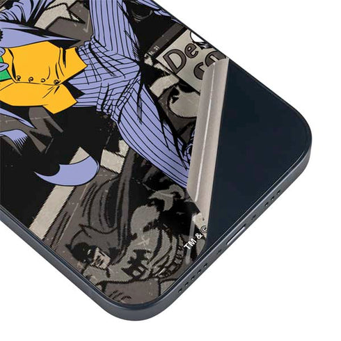DC Comics The Joker Vintage Action pose pattern iPhone 14 Skin