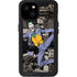 DC Comics The Joker Vintage Action pose pattern iPhone 15 Plus Waterproof Case