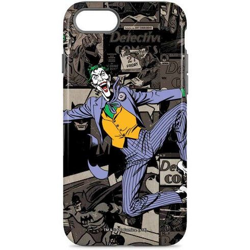 DC Comics The Joker Vintage Action pose pattern iPhone 7 Pro Case