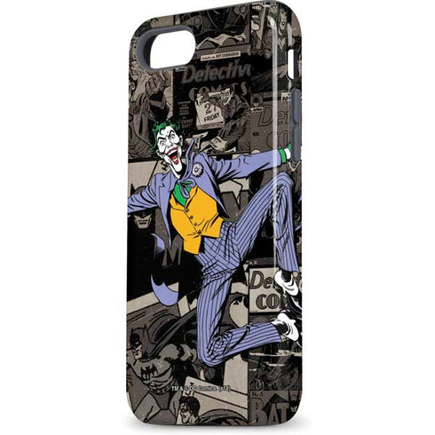 DC Comics The Joker Vintage Action pose pattern iPhone 7 Pro Case