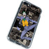 DC Comics The Joker Vintage Action pose pattern iPhone SE (2nd & 3rd Gen) Clear Case