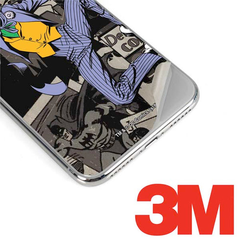 DC Comics The Joker Vintage Action pose pattern iPhone XS Max Skin