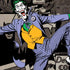 DC Comics The Joker Vintage Action pose pattern iPhone XS Pro Case
