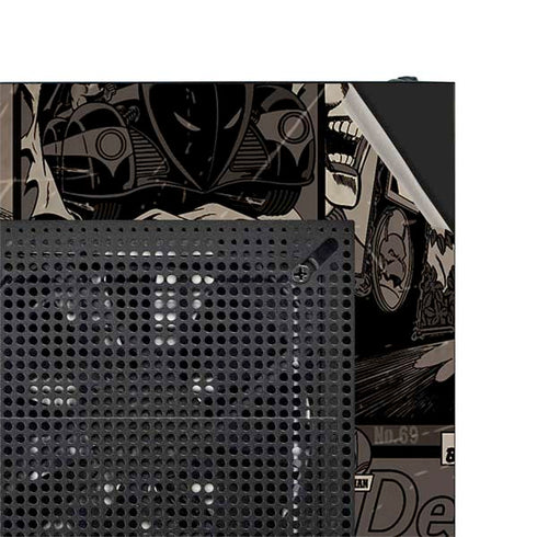 DC Comics The Joker Vintage Action pose pattern NZXT H510 Compact ATX Mid-Tower Case Skin