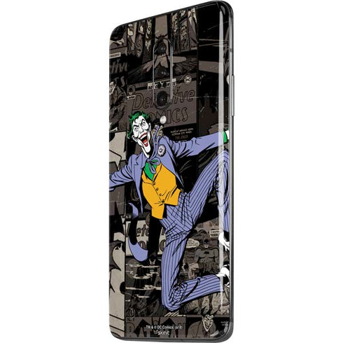 DC Comics The Joker Vintage Action pose pattern OnePlus 7 Pro Skin