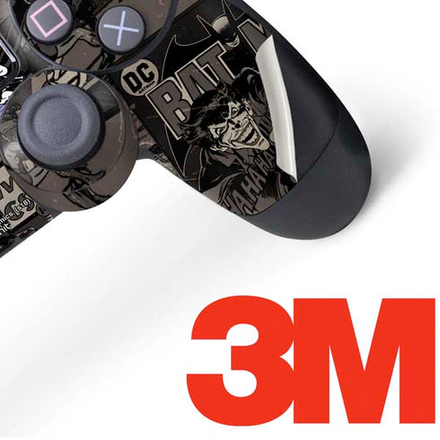 DC Comics The Joker Vintage Action pose pattern PS4 Controller Skin