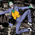 DC Comics The Joker Vintage Action pose pattern PS4 Pro/Slim Controller Skin