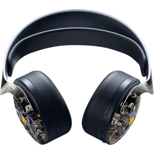 DC Comics The Joker Vintage Action pose pattern PULSE 3D Wireless Headset for PS5 Skin