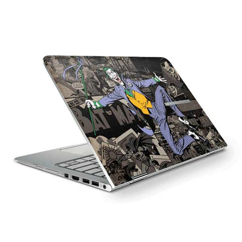 DC Comics The Joker Vintage Action pose pattern HP Spectre Skin